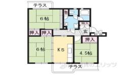 びわ湖美空第二団地2号棟間取り図面