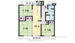 びわ湖美空第二団地4号棟間取り図面