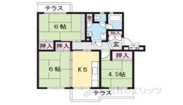 びわ湖美空第二団地7号棟間取り図面