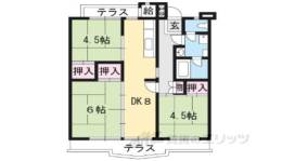 びわ湖美空第二団地8号棟間取り図面