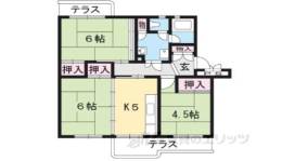 びわ湖美空第二団地9号棟間取り図面