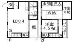 貸家間取り図面