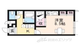 レオパレスシャルマンゾーン照杉間取り図面