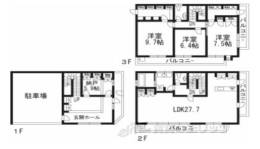 貸家間取り図面