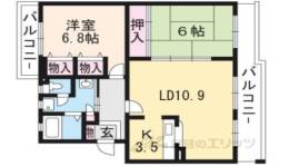 コンフォールかぶと台13号棟間取り図面