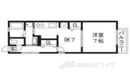 セピアコート円町間取り図面