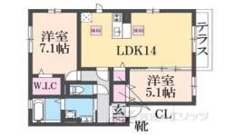 メゾンベール間取り図面