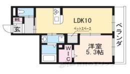 メゾン・ド・シャノワール新熊野間取り図面
