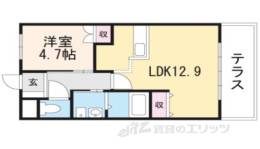 コンフォート・宇土間取り図面