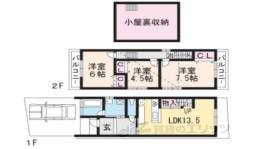 貸家間取り図面