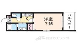 グランディール御所北間取り図面