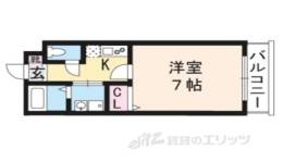 グランディール御所北間取り図面