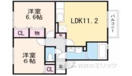 コンフォール・ヴィラA棟間取り図面