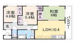 ｉｏ学園前４間取り図面