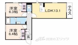 ガーデンスクエア弐番館間取り図面