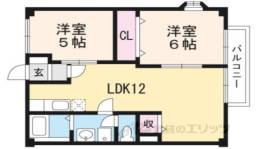 サニーコート登美ヶ丘間取り図面
