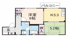 ガーデンスクエア南岡間取り図面