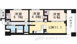 リソシエ京都河原町エクス間取り図面