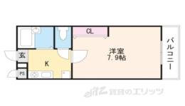 ノールフォンティーヌ1番館間取り図面