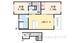 フォンターナ間取り図面