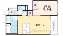 フォンターナ間取り図面