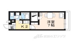 レオパレスＲａｃｏｎＤ７能登川間取り図面