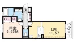 フラン小柿間取り図面