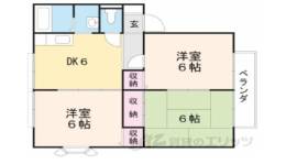 フラワーガーデンＢ棟間取り図面