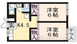 宮町ハイツ間取り図面