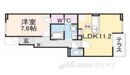 グランツオーベル正明寺１　　間取り図面