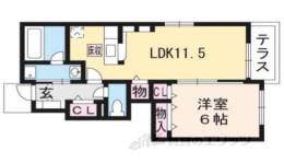 ブリッサ青谷間取り図面