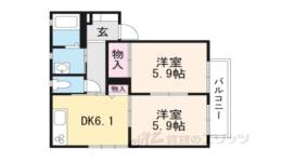 グランドゥール２輝間取り図面