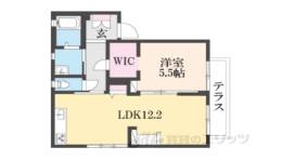 グランドゥール２輝間取り図面