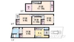 貸家間取り図面