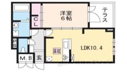 パレス藤阪東間取り図面