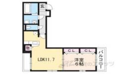 パレス藤阪東間取り図面