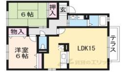 セジュールならやま２間取り図面