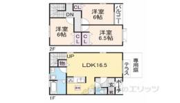 貸家間取り図面