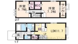 レクロッシュ間取り図面