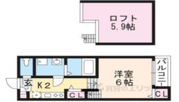 ハーモニーテラス淀木津町間取り図面
