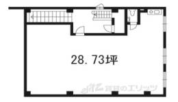 亀岡市追分町薮ノ下テナント間取り図面