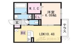 モナリエコート２間取り図面
