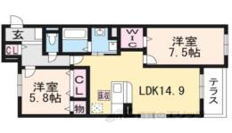 サンリット三山木間取り図面