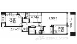 ライオンズマンション烏丸通間取り図面