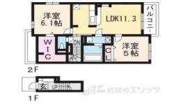 サイドブリッサ青谷間取り図面