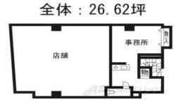 COZYオオタ（テナント）間取り図面
