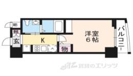 ｴｽﾃﾑﾌﾟﾗｻﾞ京都河原町通２ﾚｼﾞﾃﾞﾝｼｬﾙ間取り図面