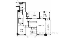 メロディ－ハイム御所西間取り図面