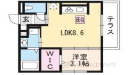 Ｃｏｚｙ Ｃｏｔｅ　上鳥羽間取り図面