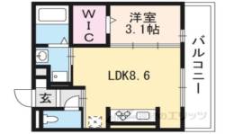 Ｃｏｚｙ Ｃｏｔｅ　上鳥羽間取り図面
